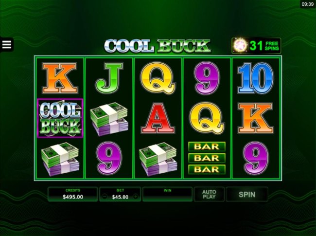 Cool Buck 5 Reel by Free Slots 247