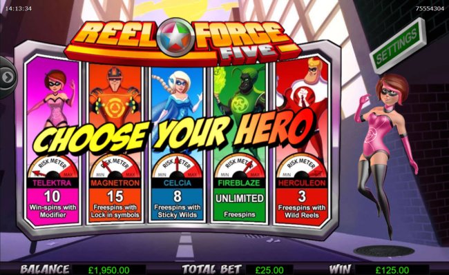 Pick your free spins feature - Free Slots 247