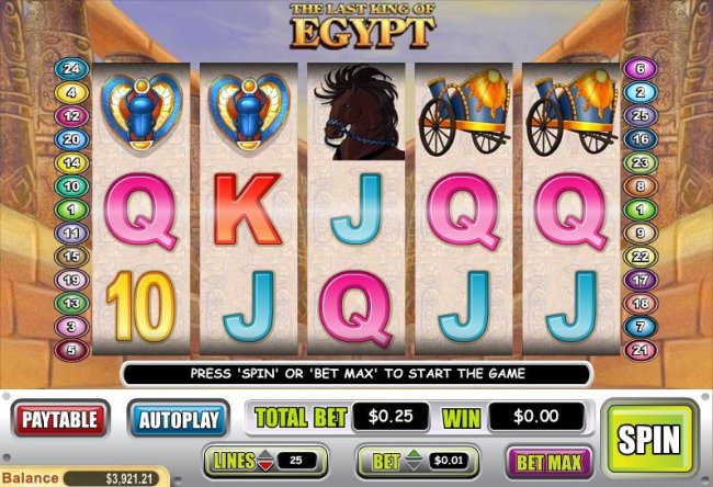 The Last King of Egypt by Free Slots 247