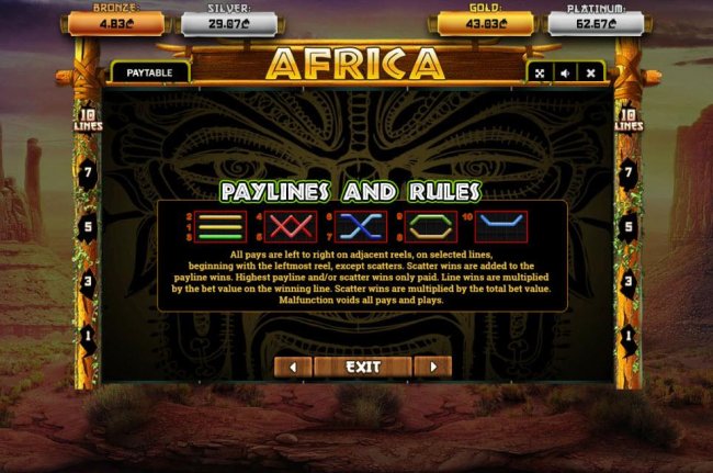 Africa screenshot