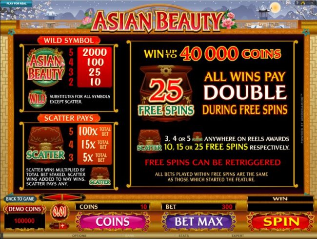 Free Slots 247 image of Asian Beauty