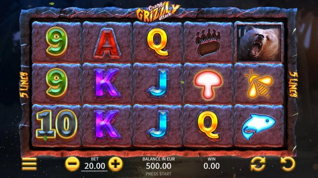 Crazy Grizzly Attack by Free Slots 247
