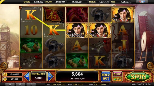 A winning five of a kind by Free Slots 247