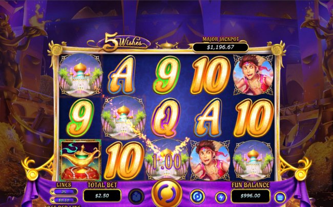 Free Slots 247 image of 5 Wishes