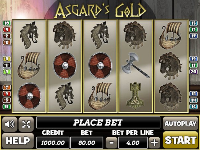 Asgard's Gold screenshot
