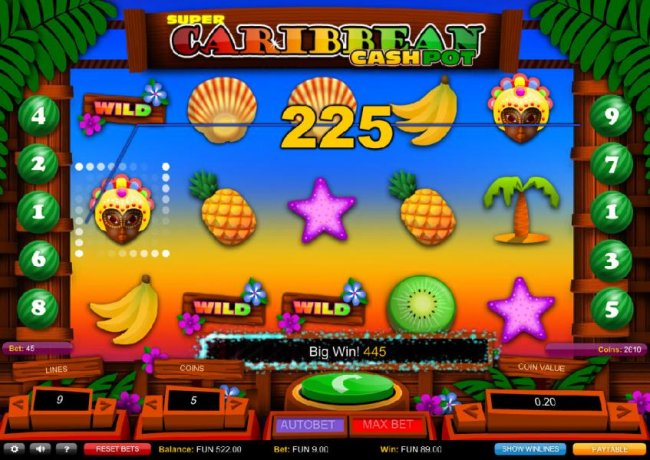 Free Slots 247 image of Super Caribbean Cashpot