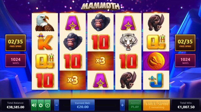 Multiple winning combinations by Free Slots 247