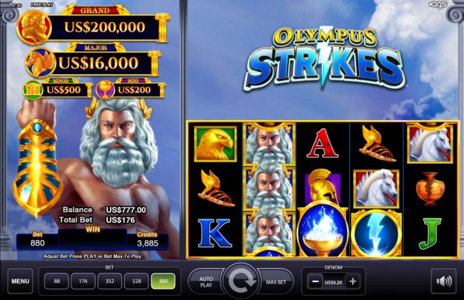 Free Slots 247 image of Olympus Strikes