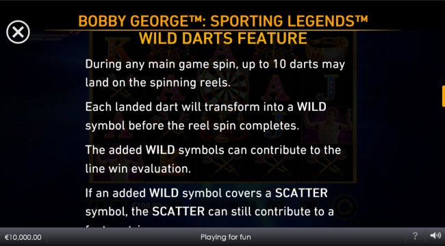 Bobby George Sporting Legends by Free Slots 247