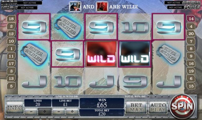 here is an example of a typical multiple winning payline jackpot - Free Slots 247