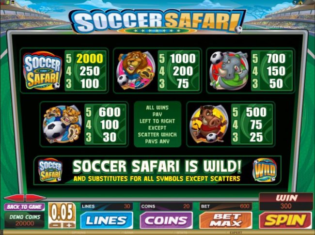 Soccer Safari screenshot
