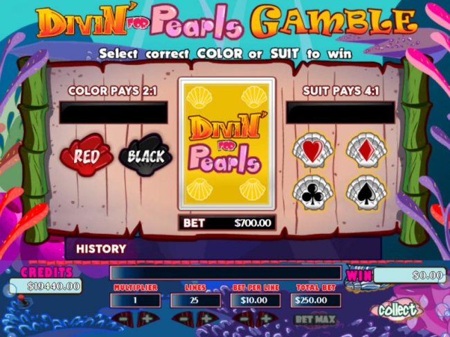 Divin' For Pearls by Free Slots 247