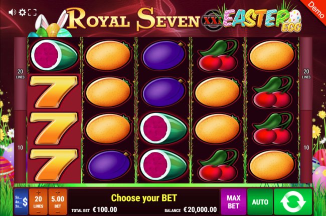 Royal Seven XXL Easter Egg screenshot