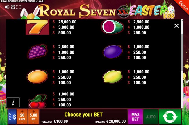 Images of Royal Seven XXL Easter Egg