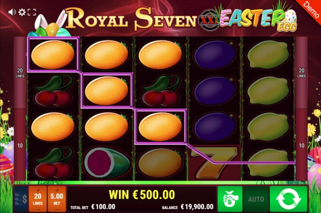 Royal Seven XXL Easter Egg screenshot