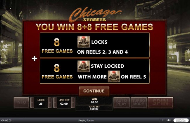 Free Slots 247 - 8 Free Spins Awarded