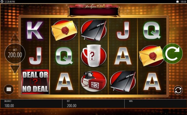 A TV game show themed main game board featuring five reels and 20 paylines with a $500,000 max payout. by Free Slots 247