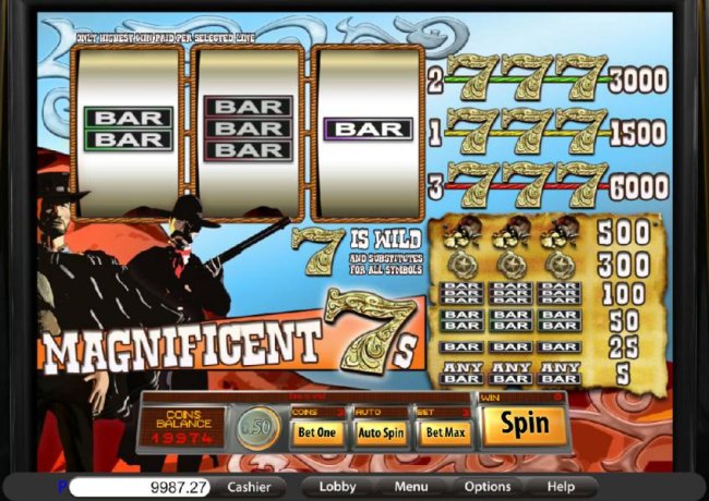 Free Slots 247 image of Magnificient 7's