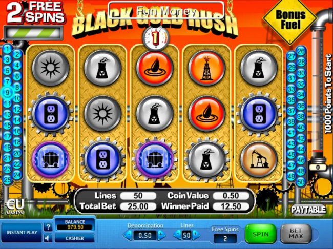 a pair of scatter symbols triggers two free spins - Free Slots 247