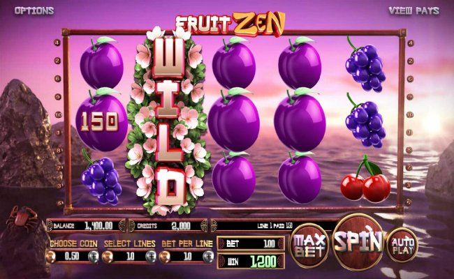 Expanded wild on reel 2 triggers multiple winning paylines leading to a 1200 credit big win! - Free Slots 247