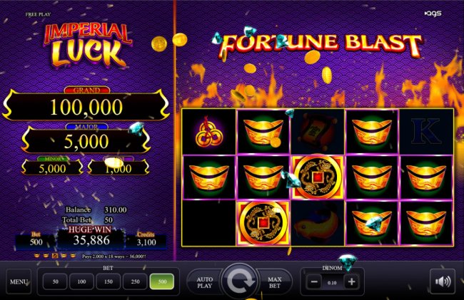 Multiple winning combinations lead to a big win - Free Slots 247