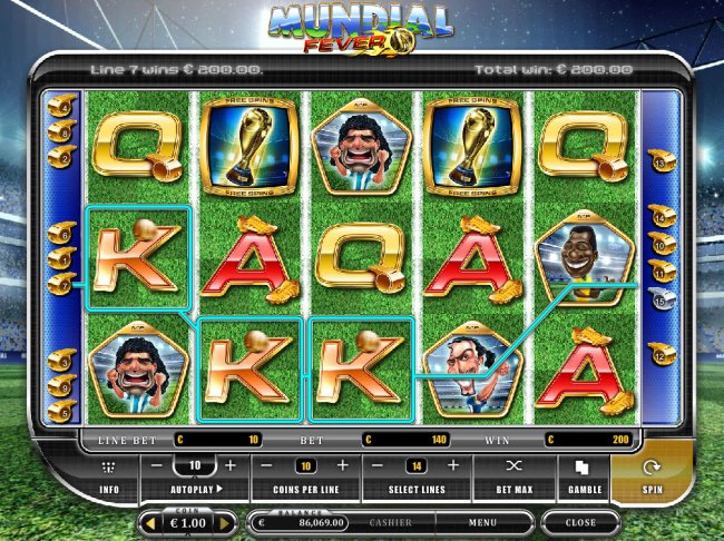 Mundial Fever by Free Slots 247