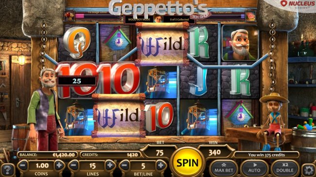 Free Slots 247 image of Geppetto's Toy Shop