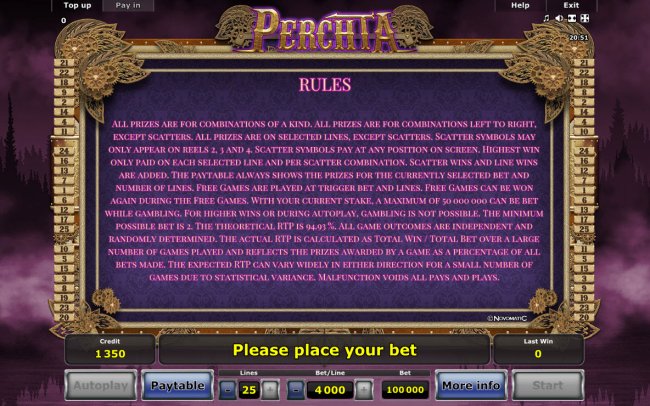 Free Slots 247 image of Perchta