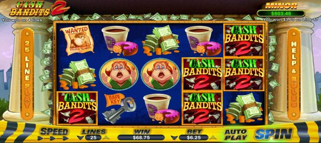 Cash Bandits 2 by Free Slots 247