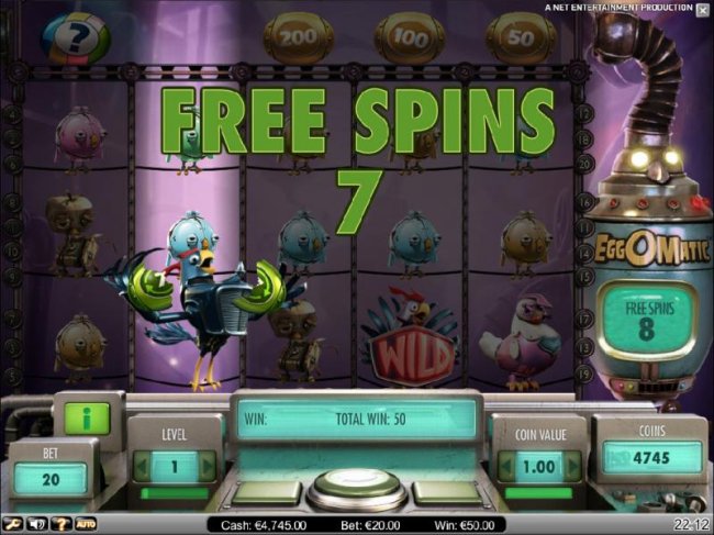 Free Slots 247 - free spins can be re-triggered during bonus feature