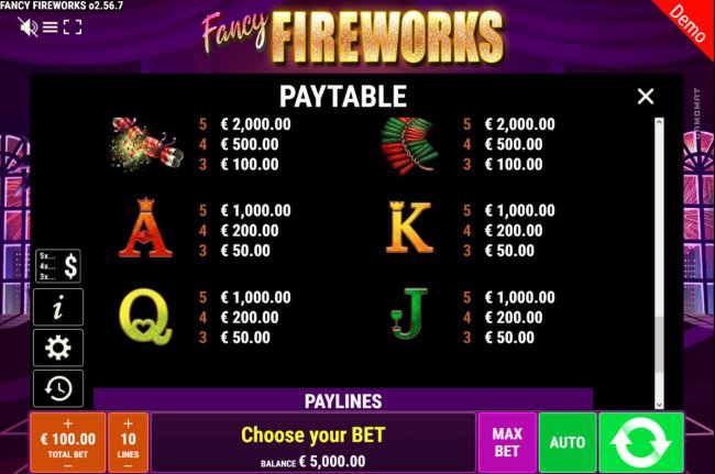 Free Slots 247 image of Fancy Fireworks