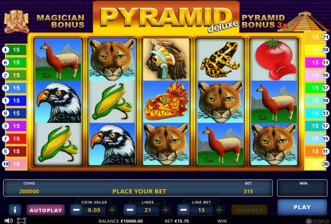 Pyramid Deluxe by Casino Bonus Lister
