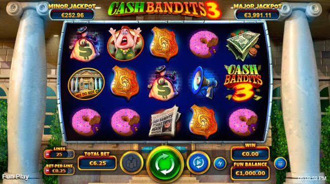 Cash Bandits 3 by Free Slots 247