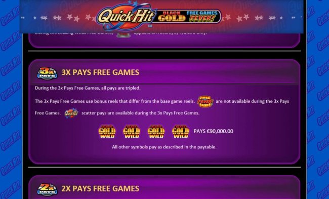 Free Slots 247 image of Quick Hit Black Gold