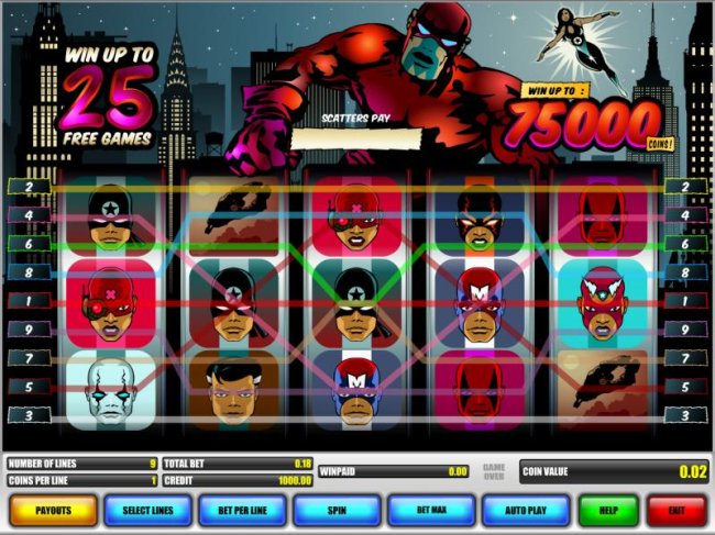 Super Heroes by Free Slots 247
