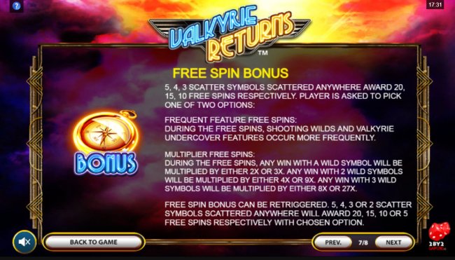 Free Slots 247 image of Valkyrie Returns