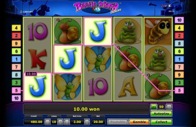 Free Slots 247 - here is an example of athree of a kind jackpot win.