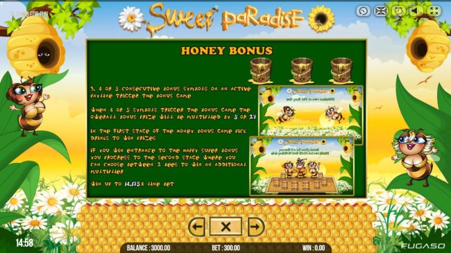 Honey Bonus Rules by Free Slots 247