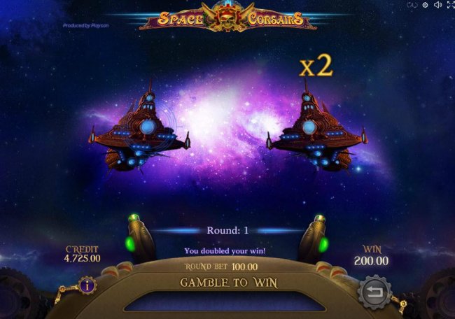 Free Slots 247 - Selecting the correct space ship during gamble mode will double your current winnings.