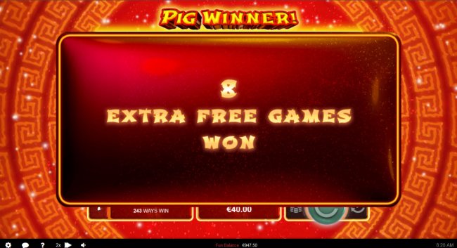 Extra free games won - Free Slots 247