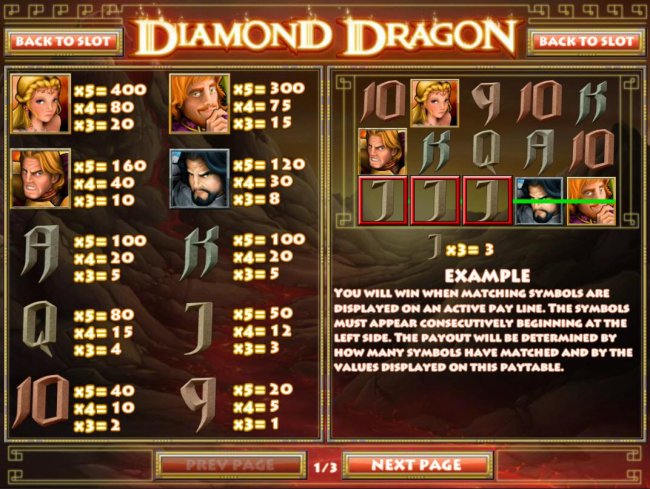 Diamond Dragon screenshot