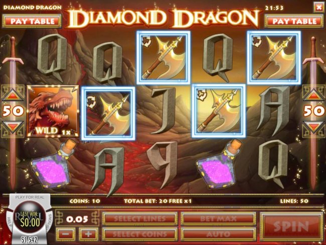 Diamond Dragon by Free Slots 247