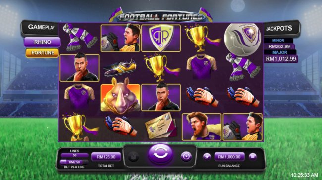 Free Slots 247 image of Football Fortunes