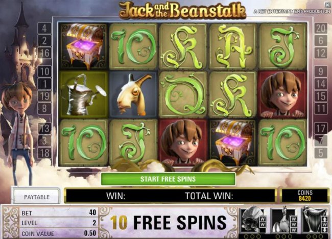 free spins feature game board by Free Slots 247