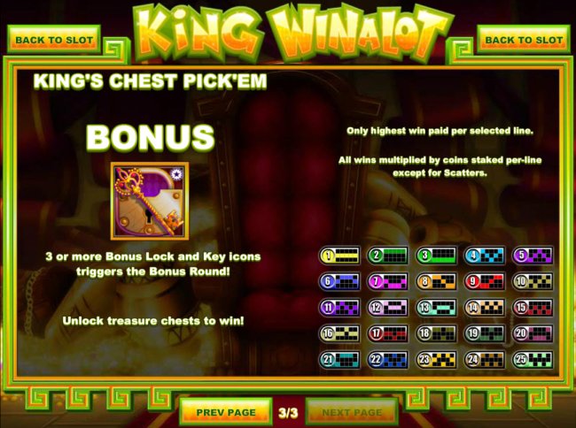 Free Slots 247 image of King Winalot