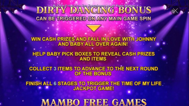 Dirty Dancing by Free Slots 247