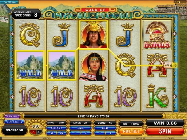another 375 coin jackpot by Free Slots 247