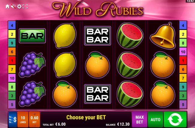 Wild Rubies screenshot