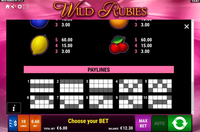 Wild Rubies by Free Slots 247