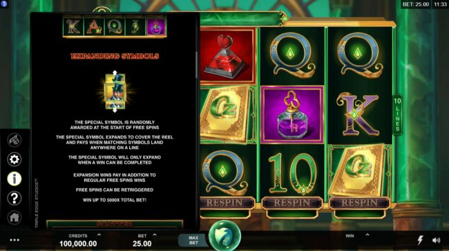 Free Slots 247 image of Book of Oz